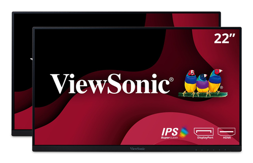 Viewsonic 22" Frmls 1080p IPS Dual Pk