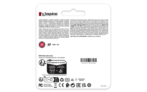 Kingston 256GB Canvas React Plus SDXC