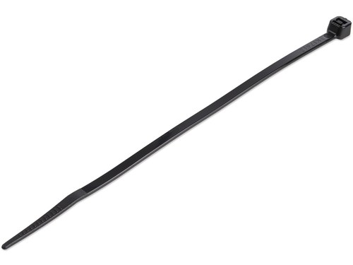 Startech.com 100 PK MED 6 Blk Cbl Ties TAA