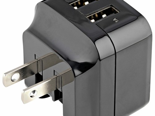 Startech.com 2 Port USB Wall Charger - 17W