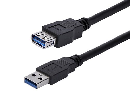 Startech.com 1m Black USB 3 Extension Cable