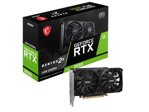 MSI GF RTX3050 VENTUS 2X6G OC