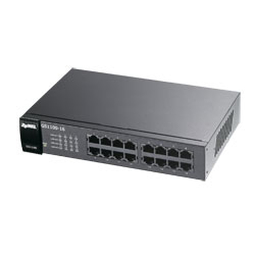 ZyXEL Communications 16 Port Gig Rackmount Switch