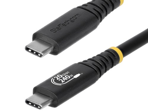 Startech.com 6ft USB-C Cable, USB4 20Gbps