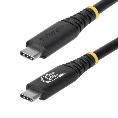 Startech.com 6ft USB-C Cable, USB4 20Gbps