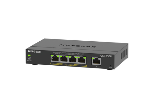 NETGEAR 5 Port GB PoE Smart Plus