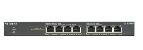 NETGEAR 8 Port Gig Unmanaged PoE