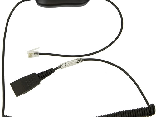 Jabra GN1216 Avaya cord coiled