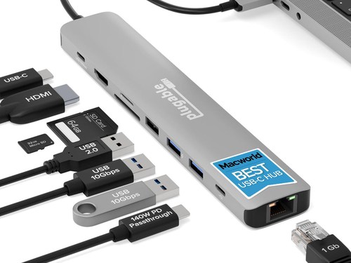 Plugable Technologies 9in1 USBC Hub 140W PD