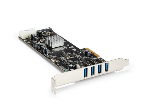 Startech.com 4 Pt 4 Channel PCIe USB 3 Card
