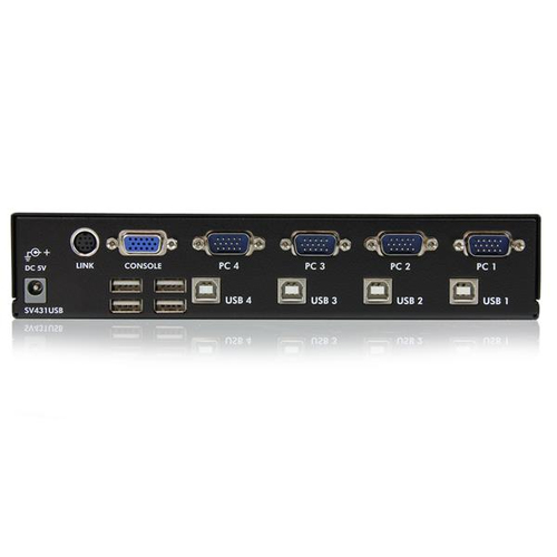 Startech.com 4 Port VGA USB KVM Switch TAA