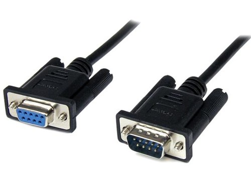 Startech.com 2m Black DB9 Null Modem Cable