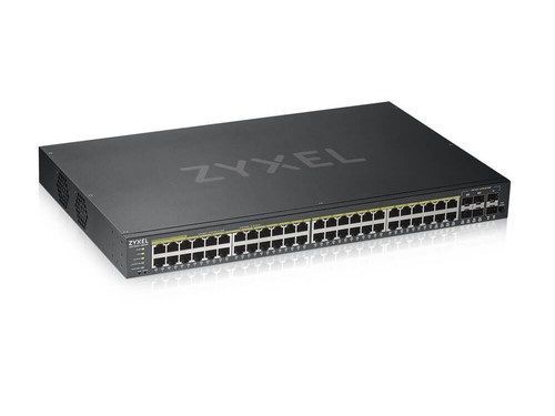 ZyXEL Communications 48 Port Gig PoE Smart Switch