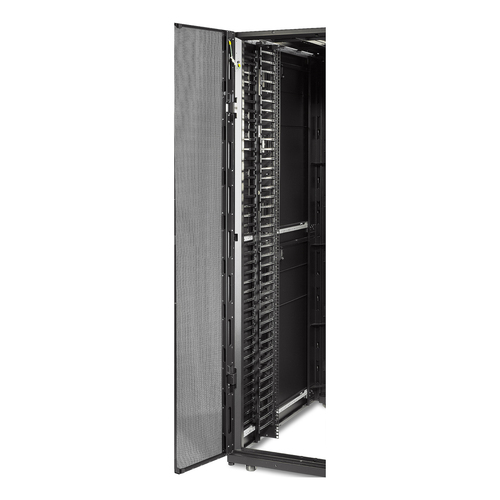 APC by Schneider Electric Vertical Cable Manager 2PK Blk