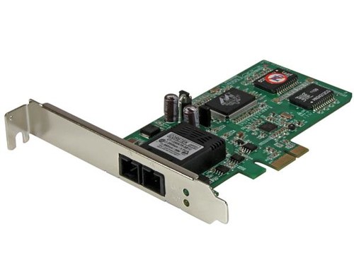 Startech.com PCIe Gb MM SC Fiber NIC TAA