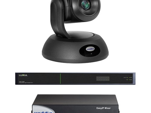Vaddio EasyIP 20 Mixer Base Kit Black