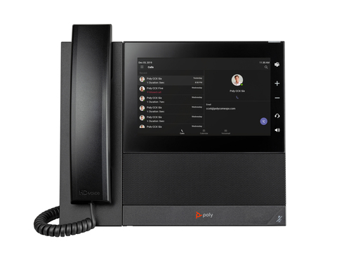 HPI POLY CCX 600 Media Phone Teams POE