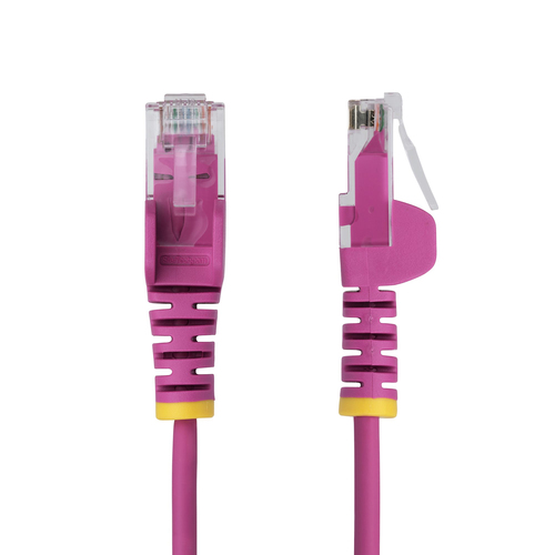Startech.com 6in Pink Slim CAT6 Cable