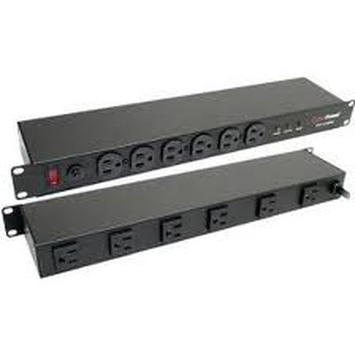 Cyberpower 12 Outlet 15A RM Surge Strip