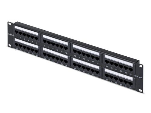 Startech.com 48 Port 2U Cat6 Patch Panel
